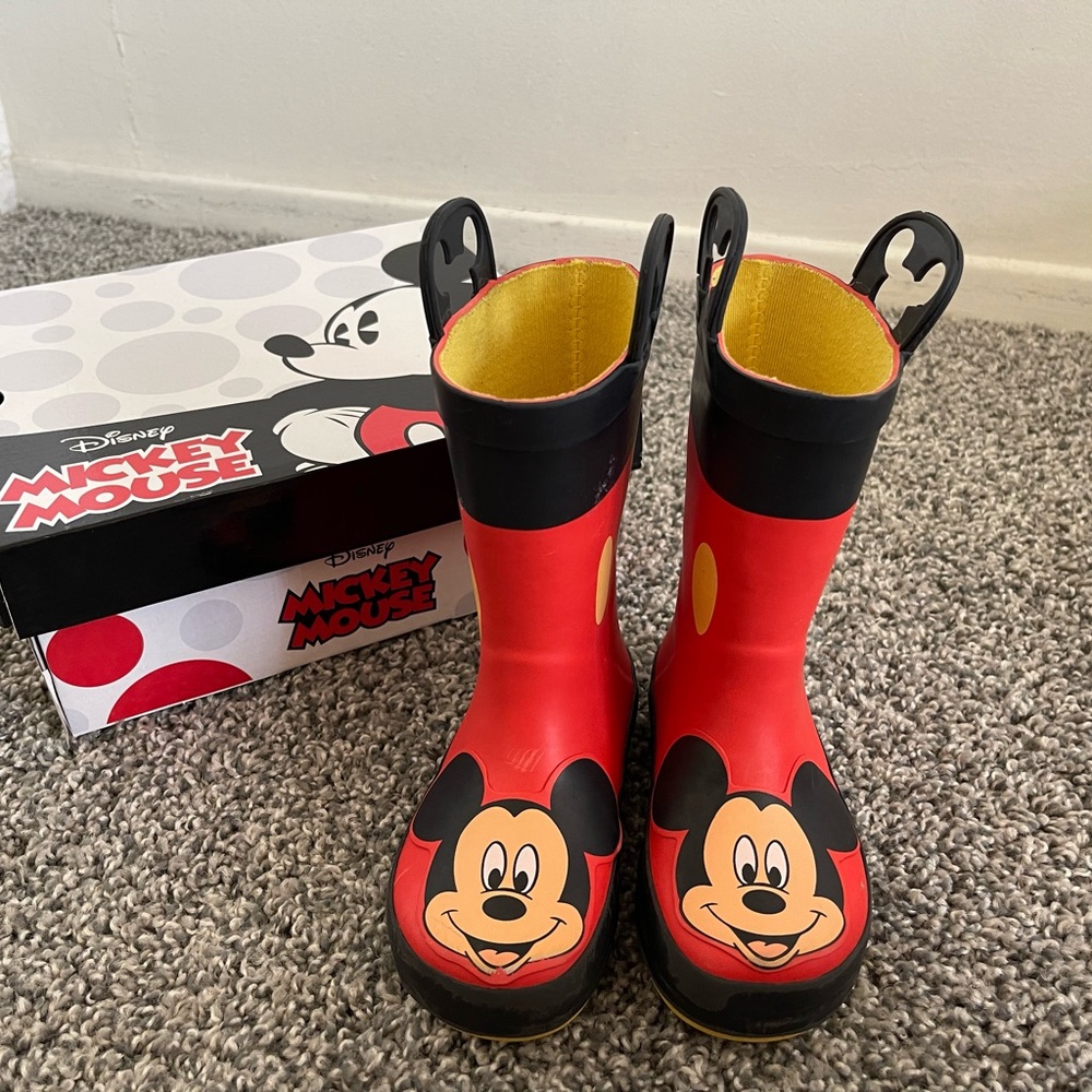 Mickey Mouse Rain Boots